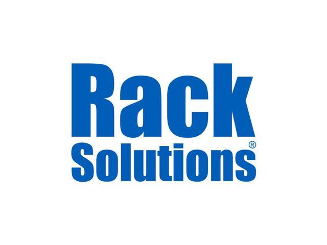 RackSolutions 5U Secure Vertical Wall Mount with Hinged Door - 23in Depth, Lockable, Vented Bottom, 150 lb Capacity