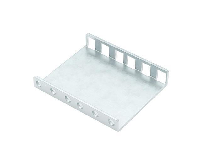 RackSolutions 2U Adapter Bracket, 2 Bends, 2.90 in Depth, Universal Rack Compatibility, No Hardware