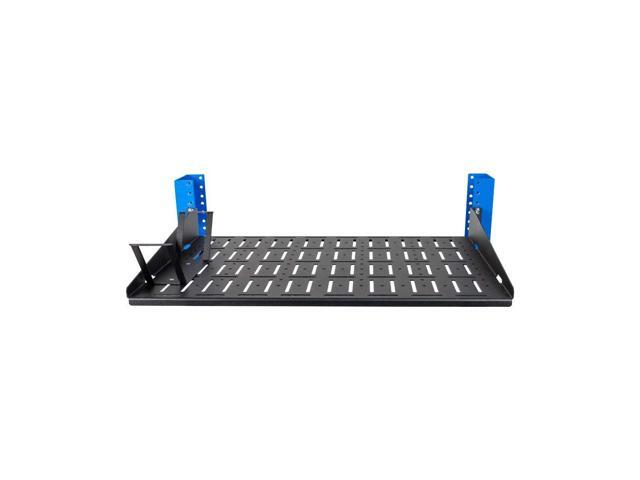 RackSolutions 1-Unit Mac Mini Vertical Bracket for Modular Shelf Secure Mount for 4th Gen or Newer Mac Minis