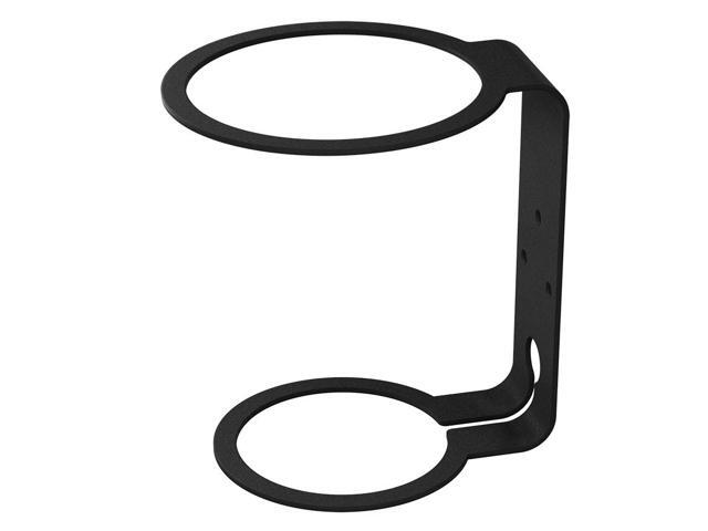 RackSolutions HomeBase Wall Mount for 2nd Generation HomePod Black, Fully Assembled, Open Design, Includes Hardware