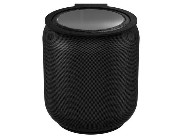 RackSolutions HomeBase Wall Mount for 2nd Generation HomePod Black, Fully Assembled, Open Design, Includes Hardware