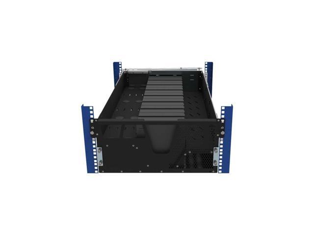 RackSolutions 5U HyperShelf for 16 Dell Optiplex Micro - High-Efficiency Rack Shelf for Server Clusters, Includes Cable Management