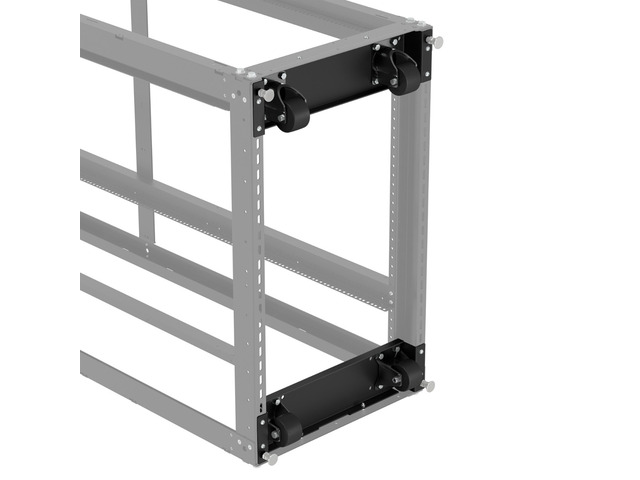 RackSolutions Heavy Duty Caster Kit for 24in (W) 151DC Data Center Rack, 3000 lb Capacity