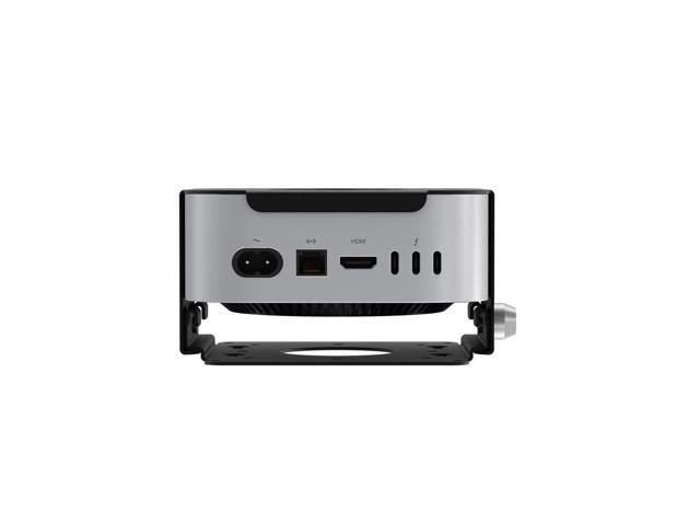 RackSolutions 105-D Wall Mount for Apple Mac Mini (M4, 2024), Secure Locking Enclosure with Dual VESA Mounting, 75mm & 100mm Compatible