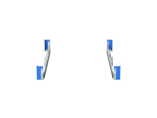 RackSolutions 2U Raven 180-A Rail for Proliant Gen11 Servers, Fits 2-Post and 4-Post Racks, Supports Square, Round, Threaded Holes