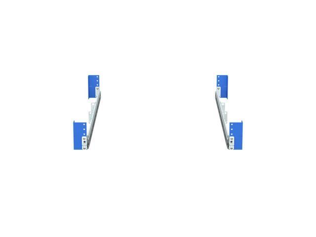 RackSolutions 1U Raven 185-A Dry Slide Rail for Proliant Gen11 Servers, Fits 2 Post and 4 Post Racks, Supports Square, Round, Threaded Holes