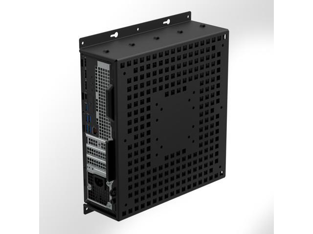 RackSolutions 135-B Wall Mount for Dell Pro Slim PCs, VESA 75/100 Compatible, Includes Mounting Hardware, Supports Flat Panel Displays
