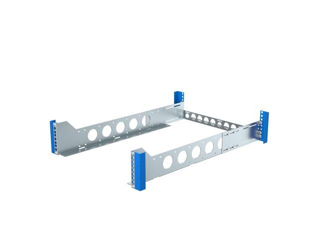 RackSolutions 3U Universal Rail with 24' Depth and Wirebar Adjustable Mounting Depth (10' - 31.5') Compatible with Dell, HP, IBM, Apple Servers