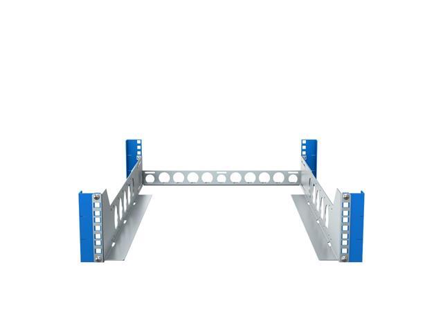 RackSolutions 3U Universal Rail with 24' Depth and Wirebar Adjustable Mounting Depth (10' - 31.5') Compatible with Dell, HP, IBM, Apple Servers