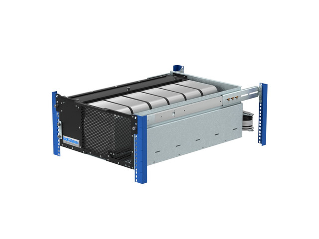 RackSolutions 5U HyperShelf for 6 Apple Mac Studio, Rack Mount Shelf with Airflow Management and Cable Management Arm, 26'-29.5' Depth Range