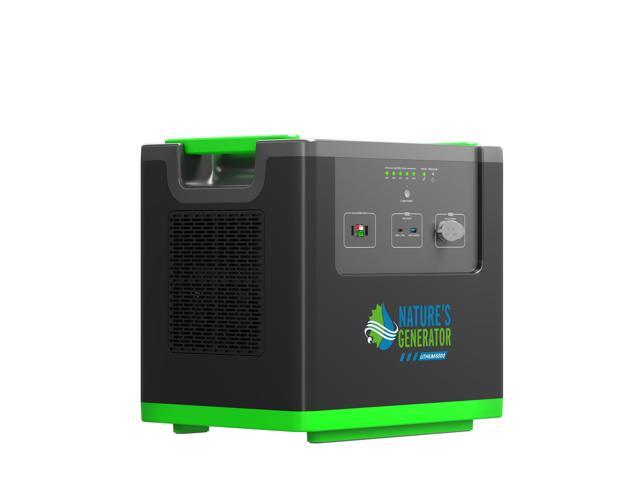 Natures Generato 6000W Solar Generator 3840Wh Lithium Power Pod