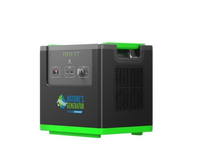 Natures Generato 6000W Solar Generator 3840Wh Lithium Power Pod