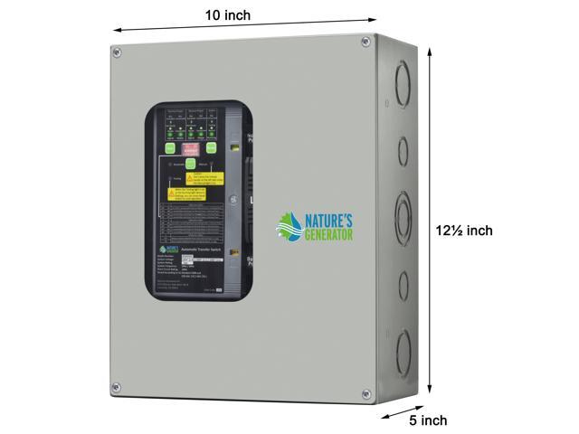 Nature's Generator RV 50A Automatic Transfer Switch