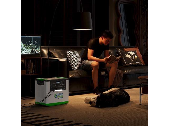 Nature's Generator 3072Wh Lithium 3600W Portable Power Station with Advanced LiFePO4 Battery and Multi-Charging Options for Home and Outdoor Use