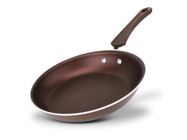 NutriChef 12' Ceramic Nonstick Large Fry Pan - NCCW14SBRLFP - Brown
