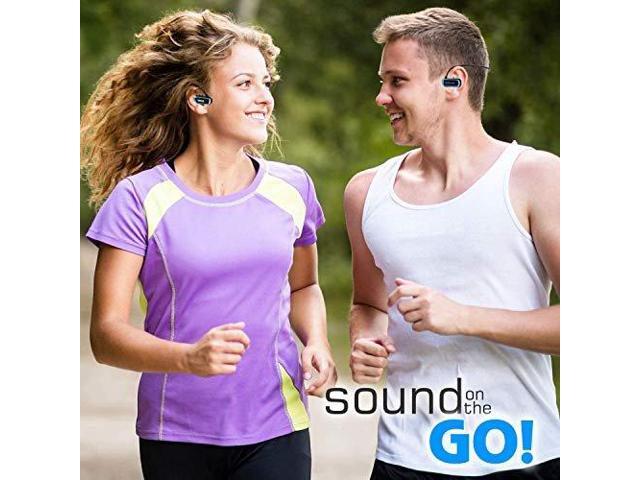Pyle Flextreme Waterproof Sports Wearable MP3 Headset Music Player 8GB Underwater Swimming Jogging Walking Gym Earphones Earbuds Rechargeable...
