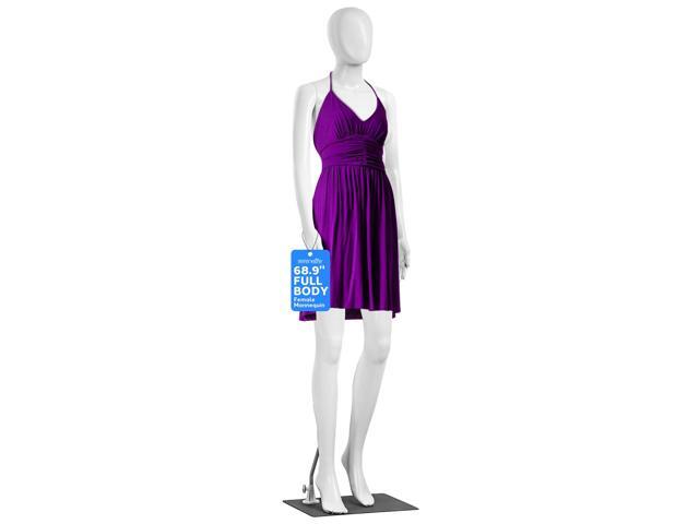 SereneLife 68.9' Female Mannequin Full Body Dress Form Realistic Manaquins Body with Adjustable Arms Legs & Rotating Head Detachable Torso Stand...