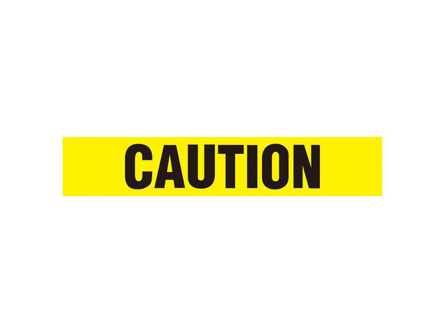 Pyle 4 Pieces Safety Yellow Caution Tape Set - 656 Feet, Black and Yellow, Waterproof and UV-Resistant, Ideal for Construction Zones and Hazardous...