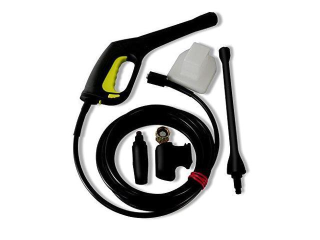 Serenelife Electric Pressure Washer-Powerful Heavy Duty 2000PSI Manual Adjustable High Low Cold Water Sprayer, Rolling Wheels-Power Wash Spray...