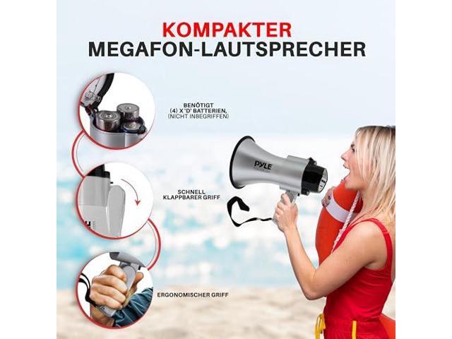 Pyle PMP33SL Compact & Portable Megaphone with Adjustable Volume - image 3
