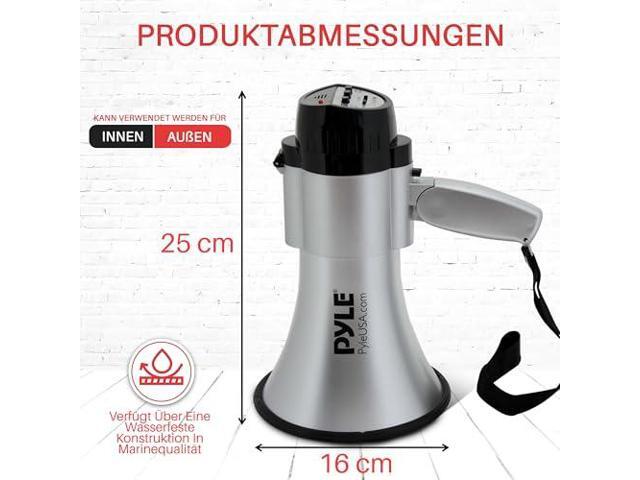Pyle PMP33SL Compact & Portable Megaphone with Adjustable Volume - image 7