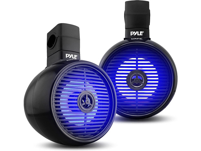 Pyle 6.5' Marine Wakeboard Bluetooth Speaker System - Black