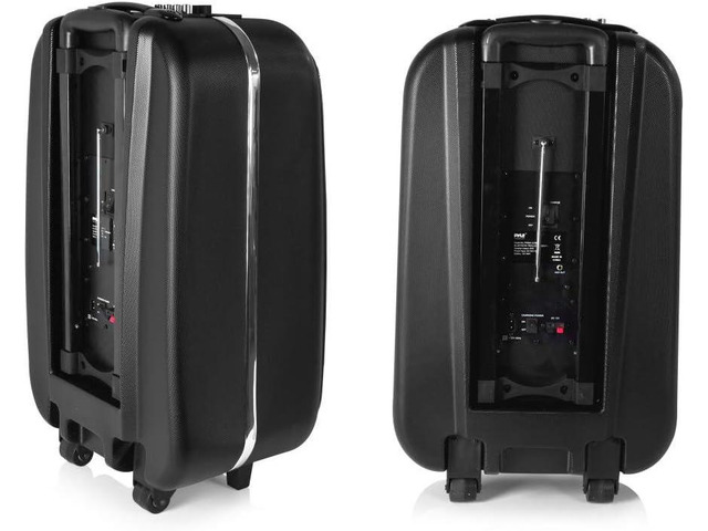 Pyle 12' Portable Bluetooth PA Speaker System with Mic & Recording - 600W PWMA1225BT