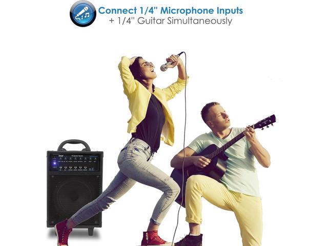 Pyle Wireless Portable Bluetooth PA Speaker System with Rechargeable Battery - 400W PWMA230BT