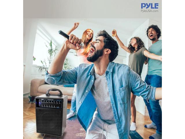 Pyle Wireless Portable Bluetooth PA Speaker System with Rechargeable Battery - 400W PWMA230BT
