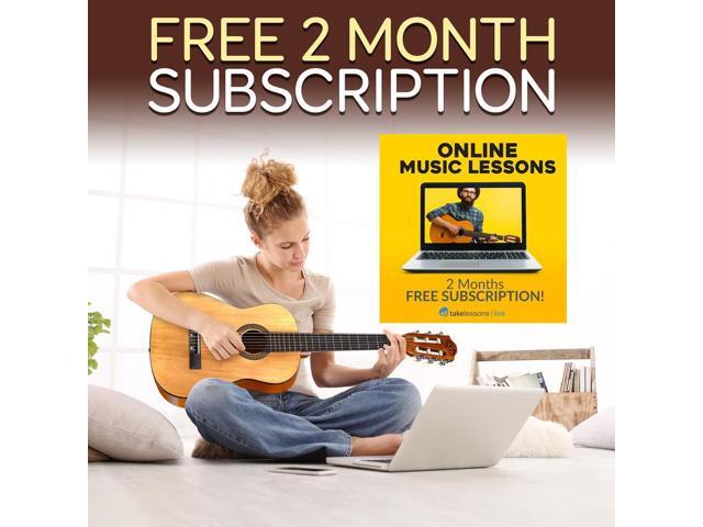 Pyle Classic Style Junior Scale Guitar - 30' with Digital Tuner & Accessories (PGACLS30)