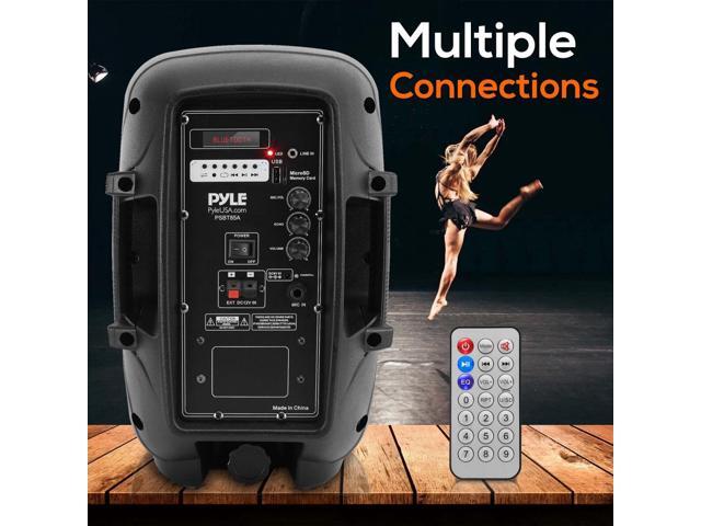 Pyle PSBT85A 800W Bluetooth Karaoke Speaker w/ Wireless Microphone & Remote - image 3