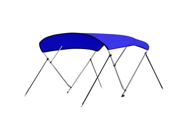 SereneLife 4 Bow Bimini Top Boat Cover - Blue (SLBT484B)
