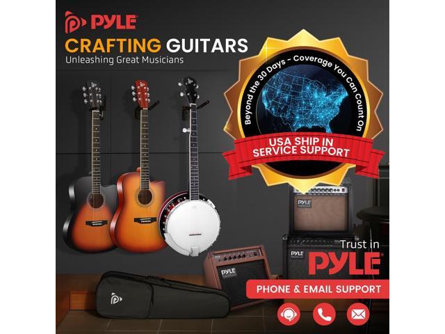Pyle 5-String Banjo with Accessory Kit - PBJ140 (Redburst)