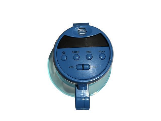 Pyle 30W Megaphone Siren Bullhorn Speaker Waterproof, Portable, Adjustable Tone and Volume - PMP36WLT