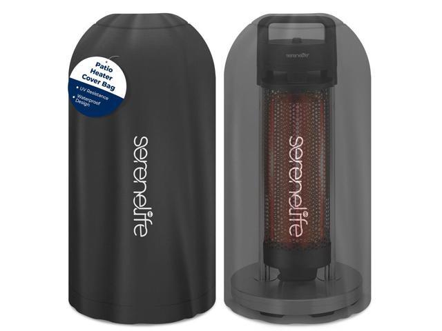 SereneLife Heavy-Duty Patio Heater Cover Bag - SLOHT241 - Waterproof & UV Resistant