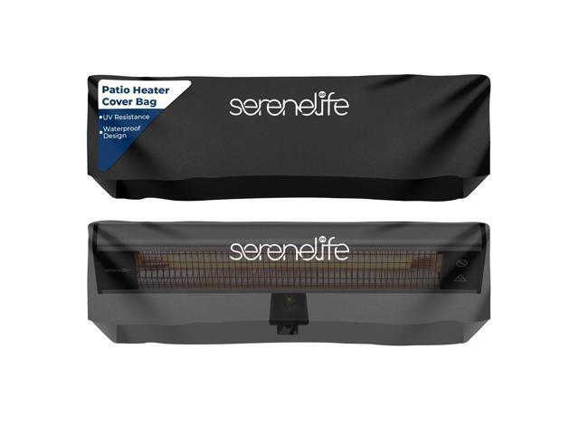 SereneLife Heavy-Duty Stand-Up Patio Heater Cover Bag - SLOHT281 - UV Resistant & Waterproof