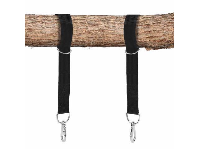 SereneLife Hanging Swing Tree Mount Kit - Universal Mounting for Rope Swing Seats - 10ft Straps, 1,000 lbs Capacity