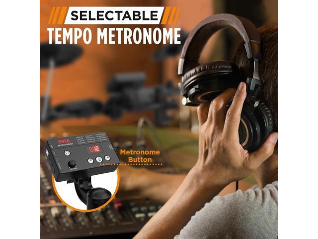 Pyle Compact Roll-Up Electronic Drum Kit PEDKITPRO100 with MIDI, Foot Pedals & Stereo Speakers