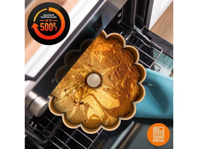NutriChef Extra-Thick Nonstick Cast Aluminum Marquise Pan - NCBUTP55 - 9.6'x3.9'