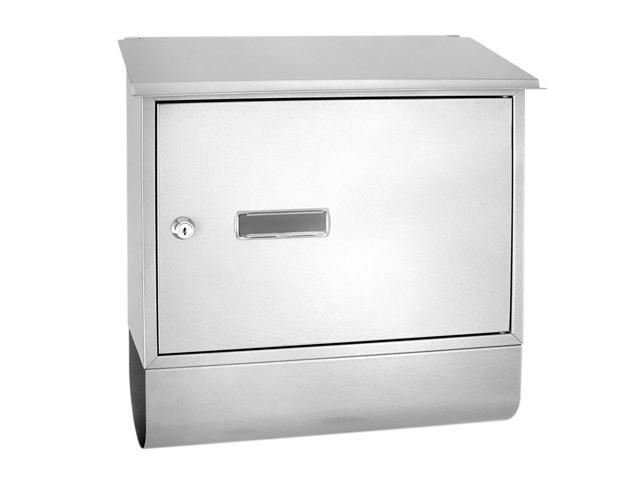 SereneLife Wall Mount Locking Mailbox with Secure Key and Lock Mechanism - SLMAB06