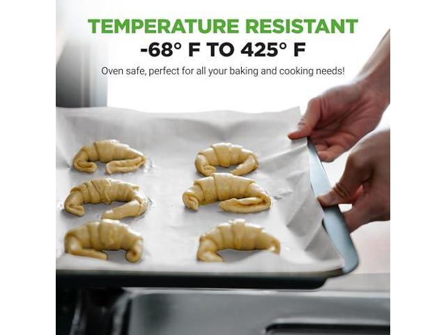 NutriChef 200 Square Foot Parchment Paper Roll Heavy Duty Parchment Paper Roll for Baking, Easy to Cut & Non-stick Cooking Paper for Cookies, Air...