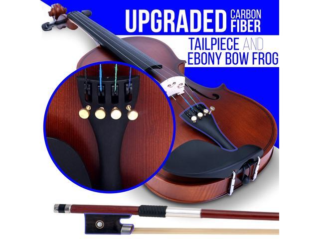 Full Size Beginner Violin - 4/4 23-Inch Student Full Size Violin Starter Kit Adult w/Premium Travel Case & Student Bow, Extra Strings,Shoulder Rest...