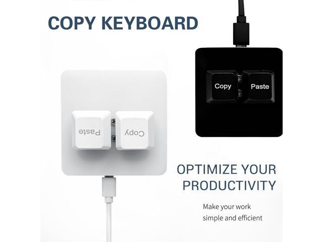 Copy and Paste 2-Key Keyboard SAYO OSU Keypad Hotswap One Handed Mechanical Gaming Keyboard Cherry Switch RGB Backlit Mini USB Keypad for macros or...