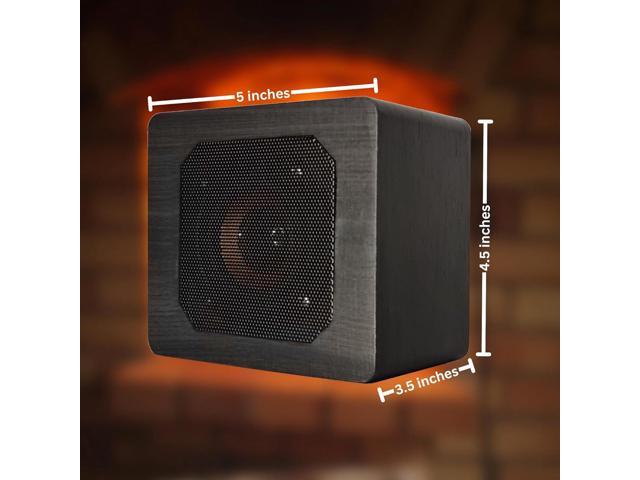 Trebisky Fire Crackler Sound System Comfort Crackling Sound Effect Maker Rechargeable Portable Bluetooth Speaker for Electric Gas Fireplace...