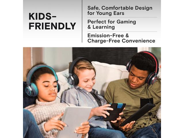 ARTIX CL750 Wired Headphones with Mic & Volume Control Noise Isolating On-Ear Headphones for Computer and Laptop Wired, Plug in Corded Headphone...