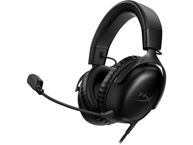 HyperX Cloud III Wired Gaming Headset, PC, PS5, Xbox Series X S, Angled 53mm Drivers, DTS Spatial Audio, Memory Foam, Durable Frame, Ultra-Clear.