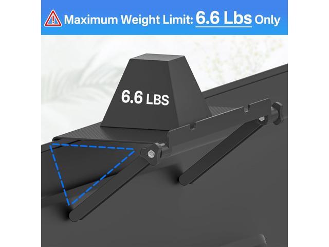13-Inch Wide Platform Adjustable TV Top Shelf, Screen Top Shelf Mount, Monitor Top of TV Shelf Mounting Bracket for Streaming Devices, Cable Box,...