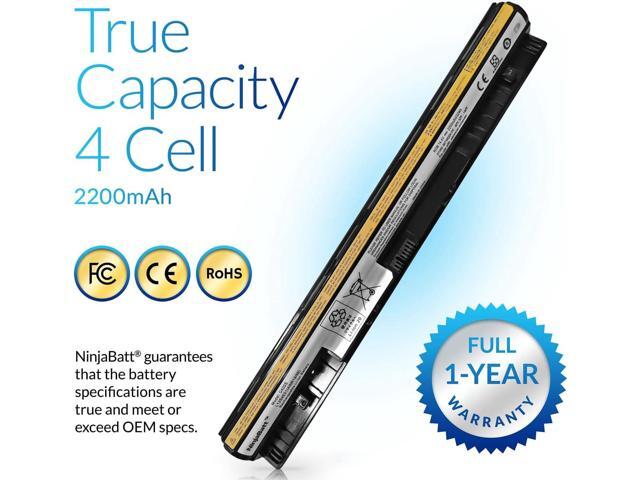 NinjaBatt Battery Replacement for Lenovo L12L4A02 G50 G50-45 L12S4A02 L12M4A02 L12M4E01 Z50 L12L4E01 Z70 L12S4E01 Z50-70 Z70-80 G50-70 G505S G500S...