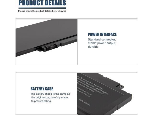 Futurebatt F7HVR Notebook Battery 14.8V 58WH Replaceable for Dell Inspiron 15 7537 Dell Insprion 17 7737 Series