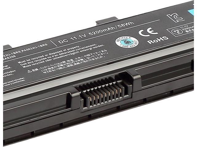 GHU New Battery 58 WH Replacement for PA5024U-1BRS PA5025U-1BRS PA5026U-1BRS PABAS259 PABAS260 Compatible with Satellite C875 C855 C855D L855 L875...